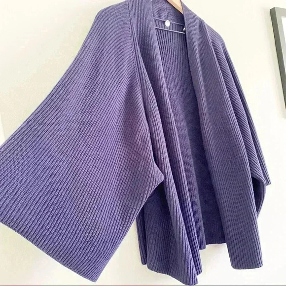 Margaret O’ Leary Cotton Knit Wide Sleeve Cardigan XS/S - Picture 2 of 5